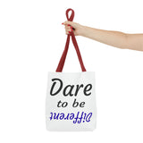 "Dare to be Different" Tote Bag Blue