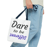 "Dare to be Different" Tote Bag Blue