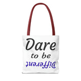 "Dare to be Different" Tote Bag Blue