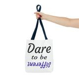 "Dare to be Different" Tote Bag Blue