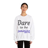 Dare to be Different Blue Crewneck Sweatshirt