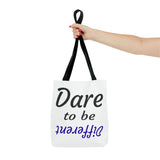 "Dare to be Different" Tote Bag Blue