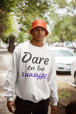 Dare to be Different Blue Crewneck Sweatshirt